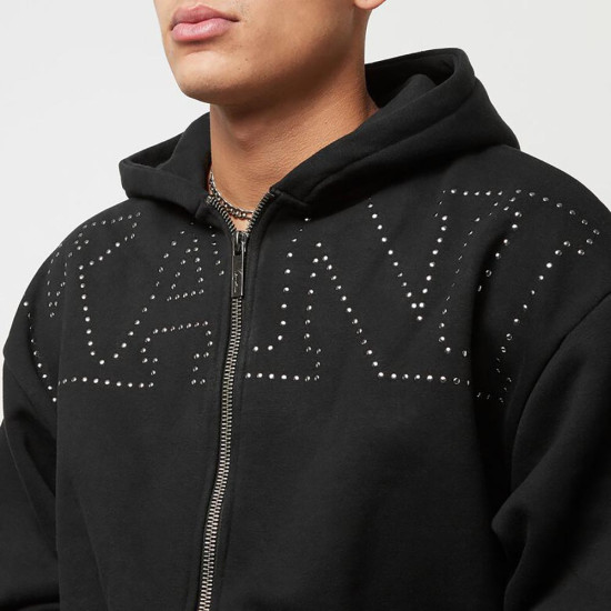 Karl Kani Ανδρική ζακέτα Studded Retro OS Full Zip Hoodie